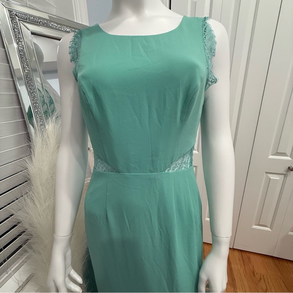 BCBGMaxAzria Mint Green Maxi Dress - Picture 2 of 3